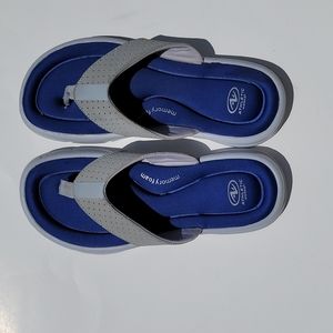 athletic works memory foam sandals